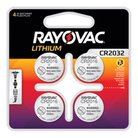 CR2032 Lithium Coin Cell Batteries, 3 V XG858 | Nassau Supply