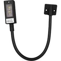 Maplight &agrave; DEL en col de cygne, 1 W, DEL, Col 12", Noir Nassau Supply