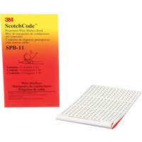 ScotchCode™ Pre-Printed Wire Marker Book XH304 | Nassau Supply