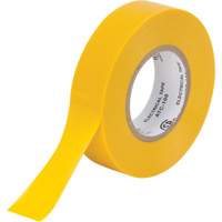Electrical Tape, 19 mm (3/4") x 18 M (60'), Yellow, 7 mils XH387 | Nassau Supply