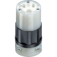 Connecteur verrouillable de calibre industriel, 5-20R, Nylon Nassau Supply