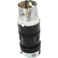 Prise verrouillable de style californien, Nylon, 50 A, 120 V/250 V, Non-NEMA Nassau Supply