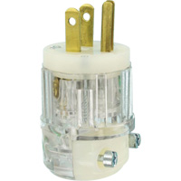 Hospital Grade Extension Plug, Nylon, 15 Amps, 125 V Nassau Supply