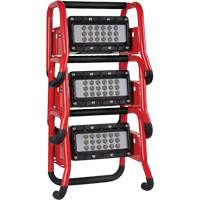 Lampe de sc&egrave;ne rechargeable et portative Scene Light II, DEL, 10000 lumens, Boîtier en Plastique Nassau Supply