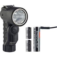 Vantage<sup>®</sup> 180 X Multi-Fuel Helmet/Right Angle Flashlight, LED, Rechargeable/CR123A Batteries, Nylon Polymer XI468 | Nassau Supply