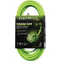 Flexzilla<sup>®</sup> Pro Industrial Extension Cord, SJTW, 14/3 AWG, 15 A, 25' XI521 | Nassau Supply