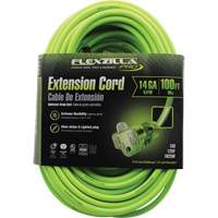 Flexzilla<sup>®</sup> Pro Industrial Extension Cord, SJTW, 14/3 AWG, 15 A, 100' XI523 | Nassau Supply