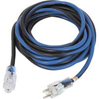 JLEC-1425S Contractor Grade Extension Cord, Indoor/Outdoor, SJTOW, 14 AWG, 15 A, 25' Nassau Supply