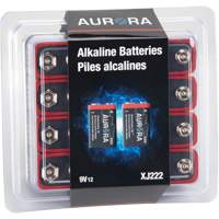 Industrial Alkaline Batteries, 9 V XJ222 | Nassau Supply