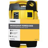 Workshop Power Box, 8 Outlet(s), 6', 15 Amps, 1875 W, 125 V XC040 | Nassau Supply