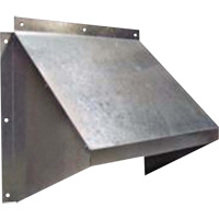 16" GH Galvanized Hood Nassau Supply