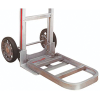 Rallonge pliantes de plaque frontale 20" pour diable en aluminium Nassau Supply
