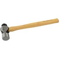 Ball Pein Hammer, 40 oz. Head Weight, Plain Face, Wood Handle Nassau Supply