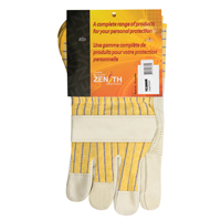 Fitters Patch Palm Gloves, Large, Grain Cowhide Palm, Cotton Inner Lining YC386R | Nassau Supply