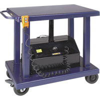 Hydraulic Lift Table, Steel, 24" W x 36" L, 2000 lbs. Capacity ZD867 | Nassau Supply